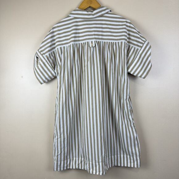 Madewell Women’s Mini Shirtdress Collared Button-Front with Pockets Size M - Picture 6 of 15